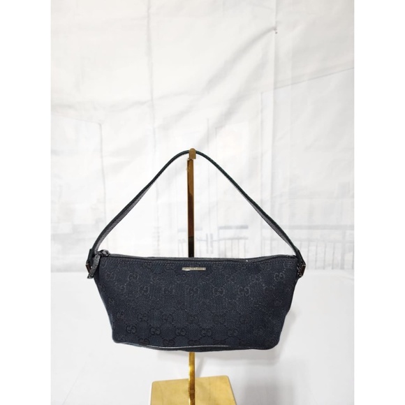 Authentic Gucci GG Canvas Sherryline Pochette Black - Picture 15 of 15